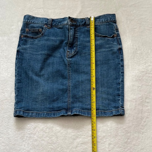 Free People Mini Denim Skirt - Picture 6 of 7